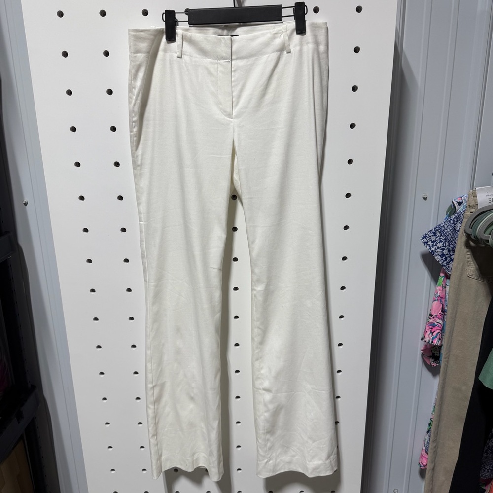 NWT Ann Taylor White Trousers Size 6